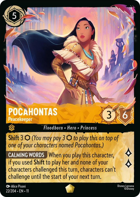 0022 Pocahontas - Peacekeeper Legendary Winterspell