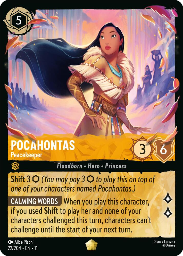 0022 Pocahontas - Peacekeeper Legendary Winterspell