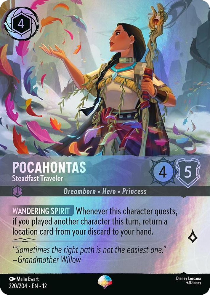 0220 Pocahontas - Steadfast Traveler (Epic) Epic Wilds Unknown