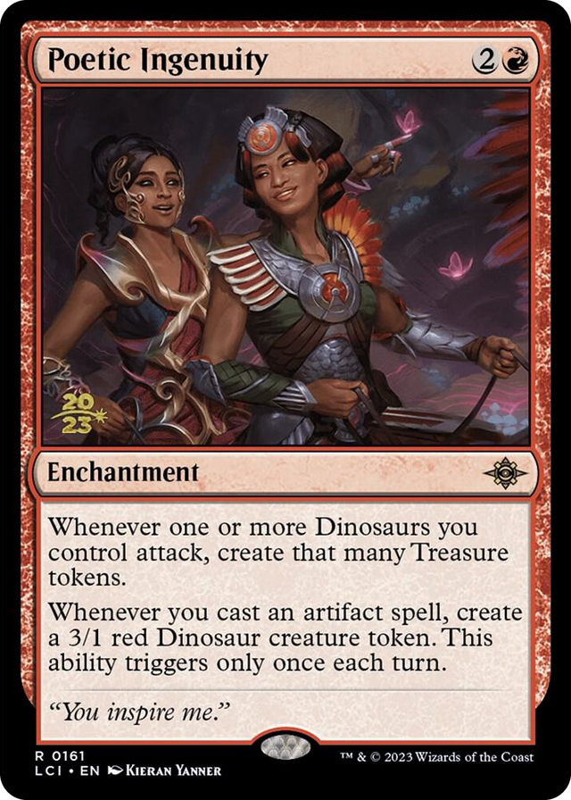 0161 Poetic Ingenuity R Prerelease Cards
