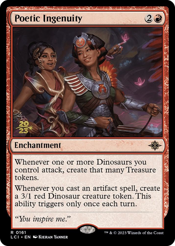 Poetic Ingenuity #161 R - Prerelease Cards Pokemon card