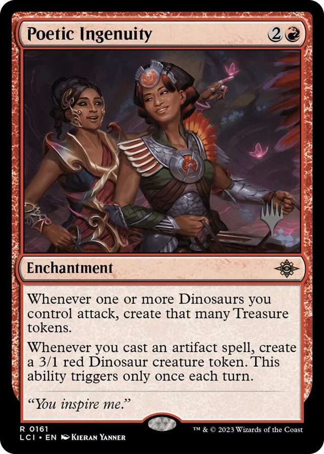 0161 Poetic Ingenuity R Promo Pack: The Lost Caverns of Ixalan