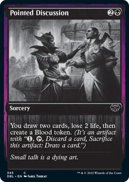 0393 Pointed Discussion C Innistrad: Double Feature