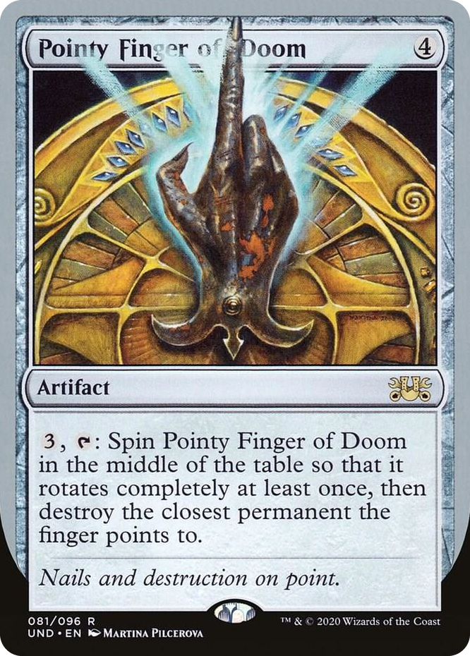 0081 Pointy Finger of Doom R Unsanctioned