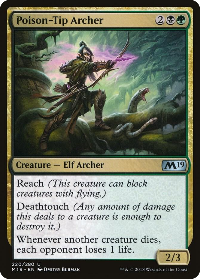 0220 Poison-Tip Archer U Core Set 2019