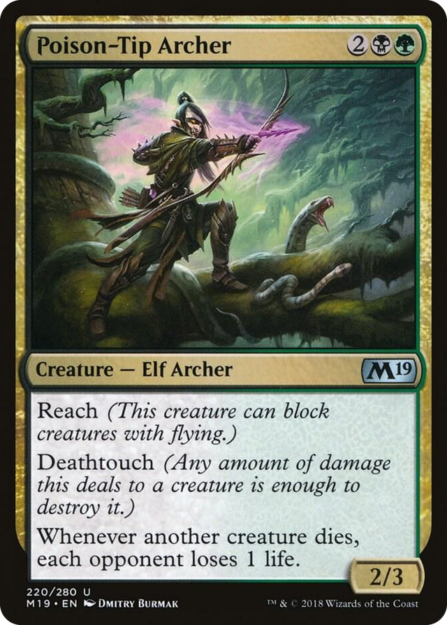 0220 Poison-Tip Archer U Core Set 2019