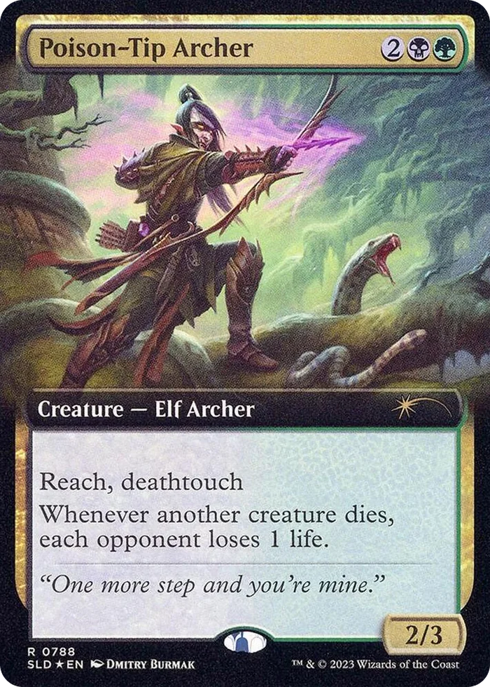 0788 Poison-Tip Archer (Extended Art) R Secret Lair Drop Series