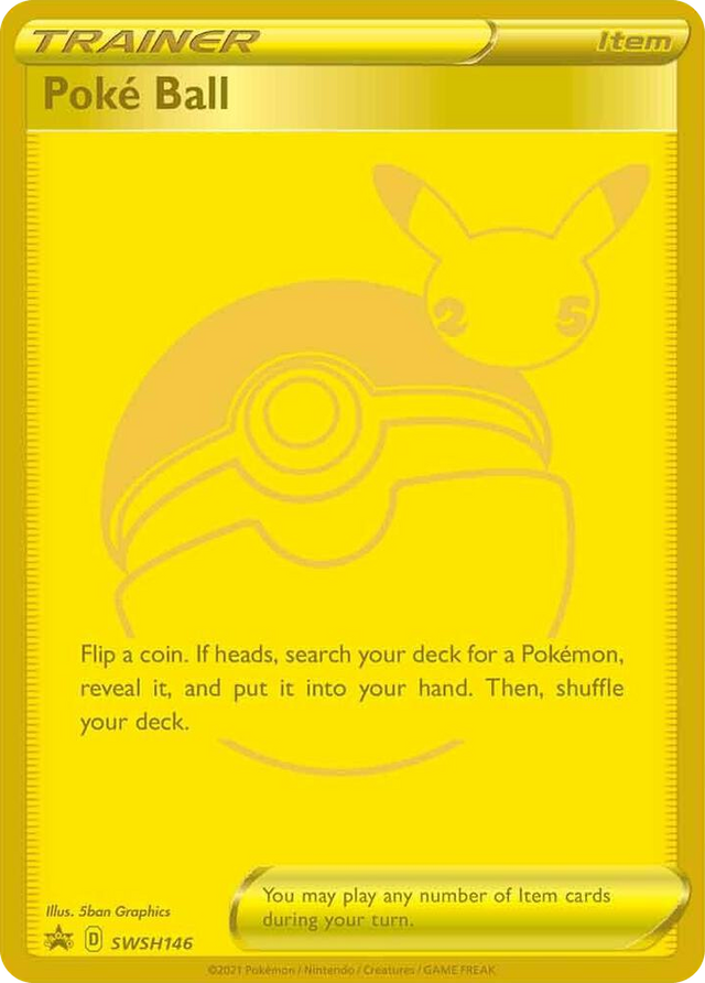 0146 Poke Ball - SWSH146 Promo Sword & Shield Promo Cards