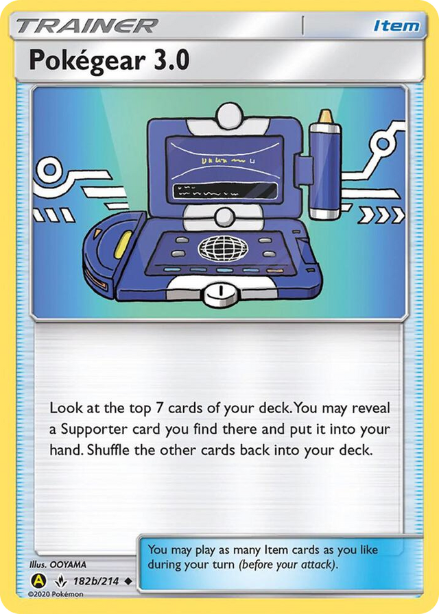 0182b Pokegear 3.0 - 182b/214 Promo Alternate Art Promos