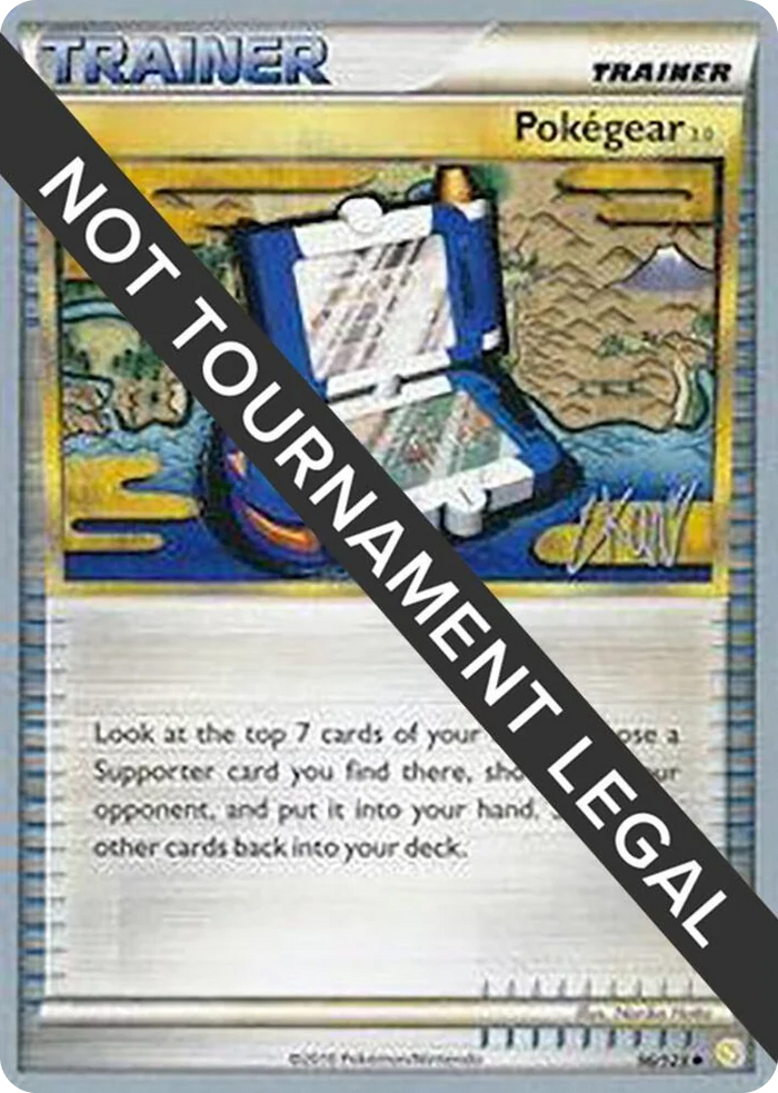 0096 Pokegear 3.0 - 2011 (Christopher Kan) Uncommon World Championship Decks