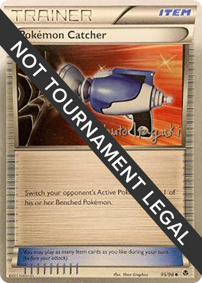 Pokemon Catcher - 2012 (Shuto Itagaki) #95 Uncommon - World Championship Decks Pokemon card