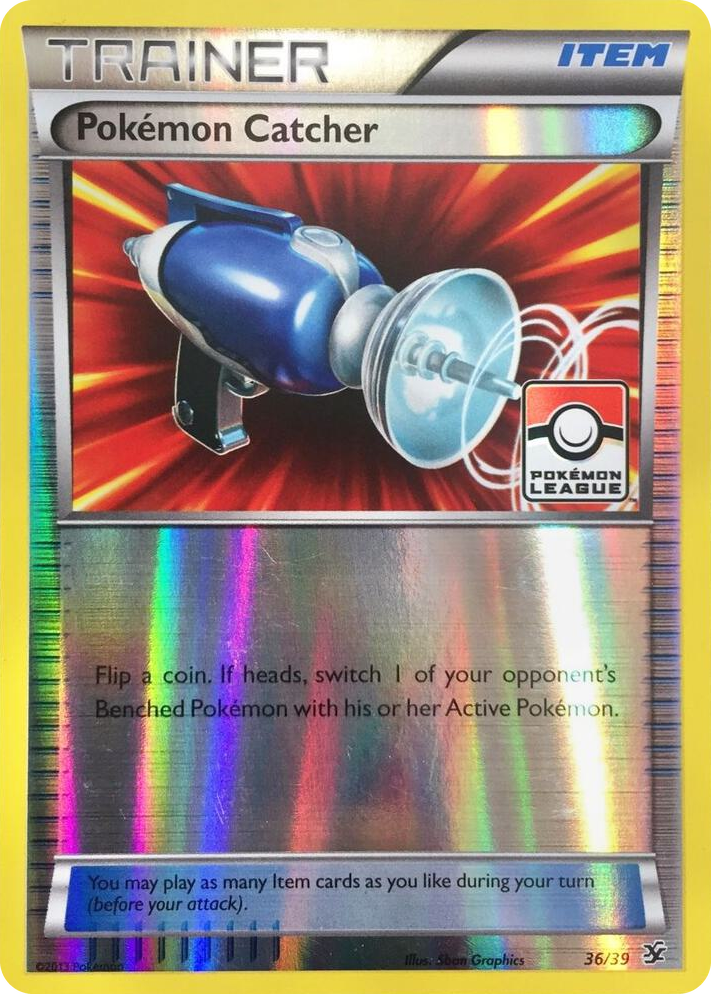 0036 Pokemon Catcher - 36/39 (Pokemon League) Promo League & Championship Cards