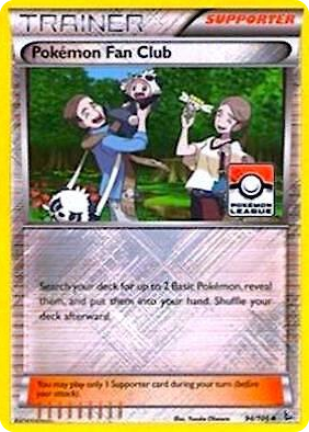 0094 Pokemon Fan Club - 94/106 (Pokemon League) Promo League & Championship Cards