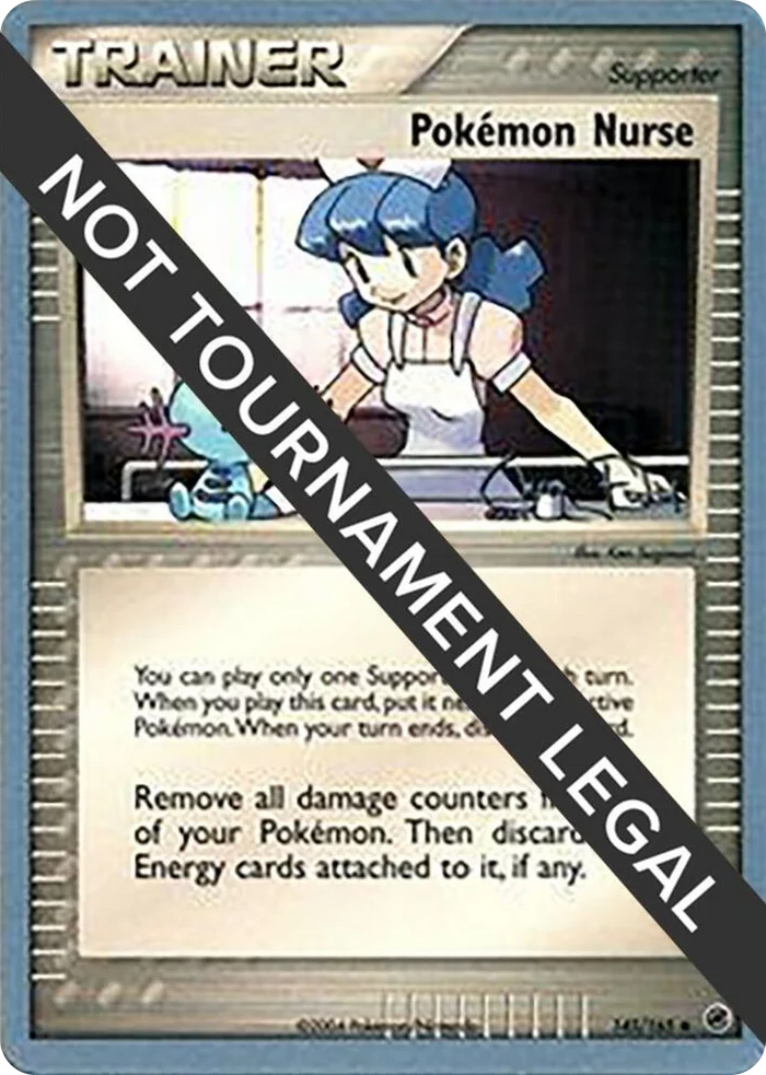 0145 Pokemon Nurse - 2004 (Chris Fulop) Uncommon World Championship Decks
