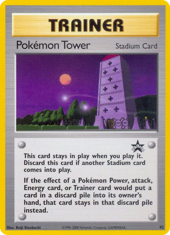 0042 Pokemon Tower Promo WoTC Promo