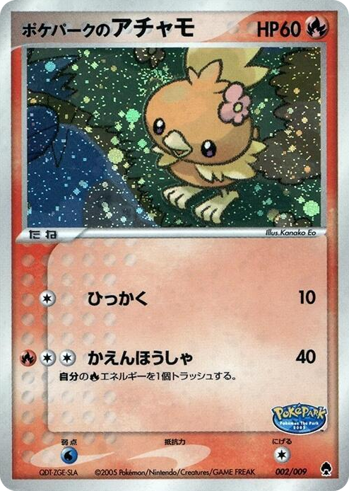 0002 PokePark's Torchic None PokePark Forest