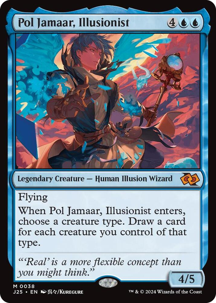 0038 Pol Jamaar, Illusionist (Anime) M Foundations Jumpstart