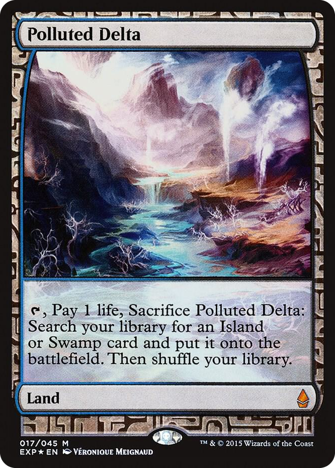 Polluted Delta #17 M - Zendikar Expeditions Pokemon card