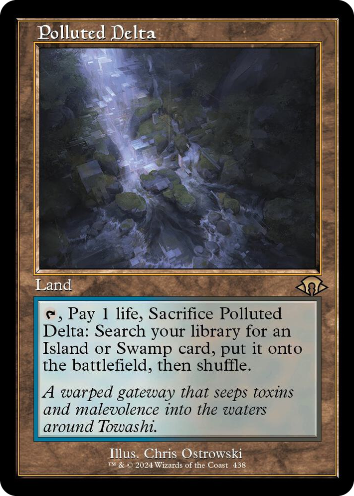 0438 Polluted Delta (Retro Frame) R Modern Horizons 3