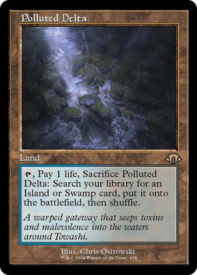 0438 Polluted Delta (Retro Frame) R Modern Horizons 3