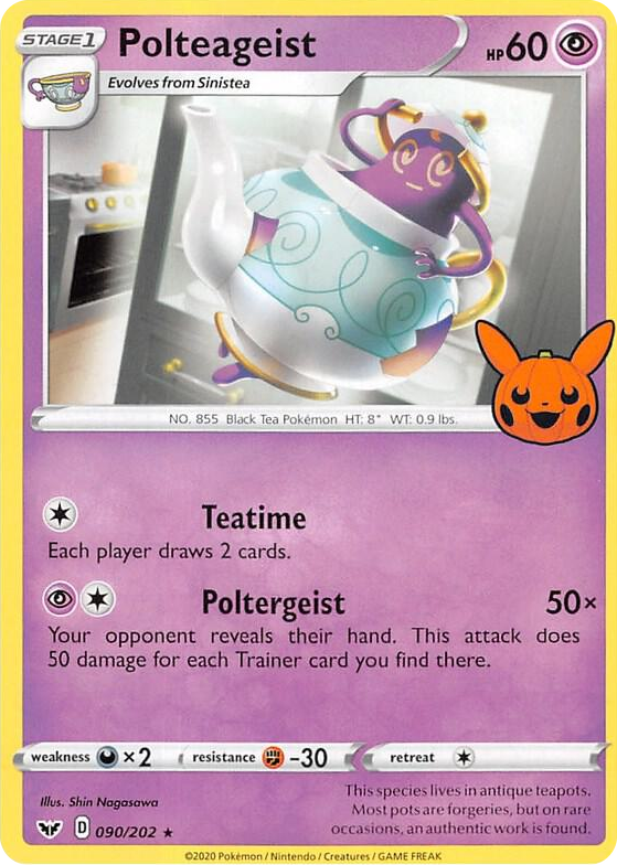 0090 Polteageist Rare Trick or Trade BOOster Bundle 2023