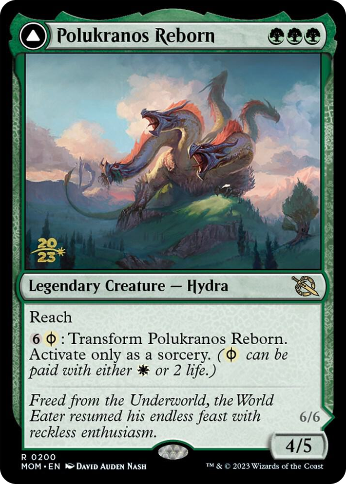 0200 Polukranos Reborn R Prerelease Cards
