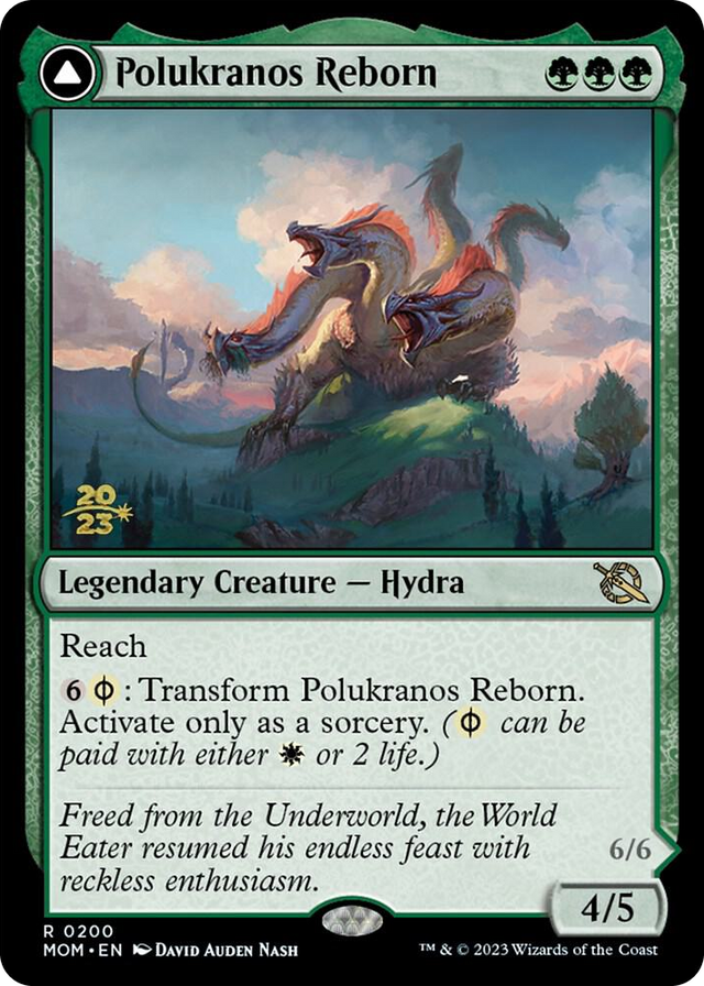 0200 Polukranos Reborn R Prerelease Cards