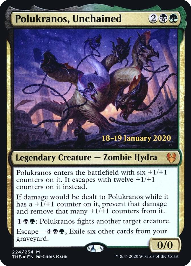 0224 Polukranos, Unchained M Prerelease Cards