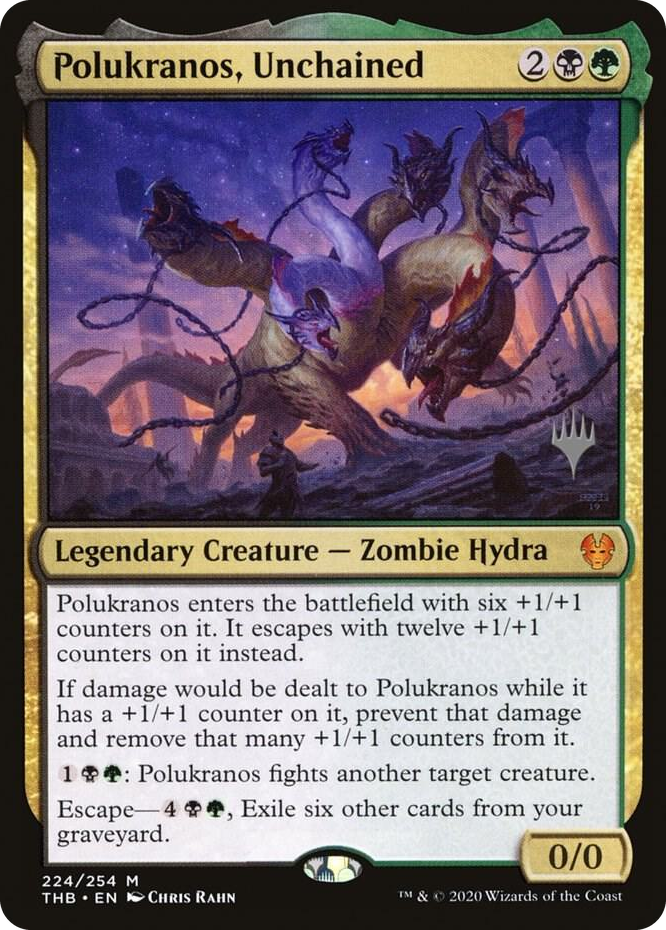 0224 Polukranos, Unchained M Promo Pack: Theros Beyond Death