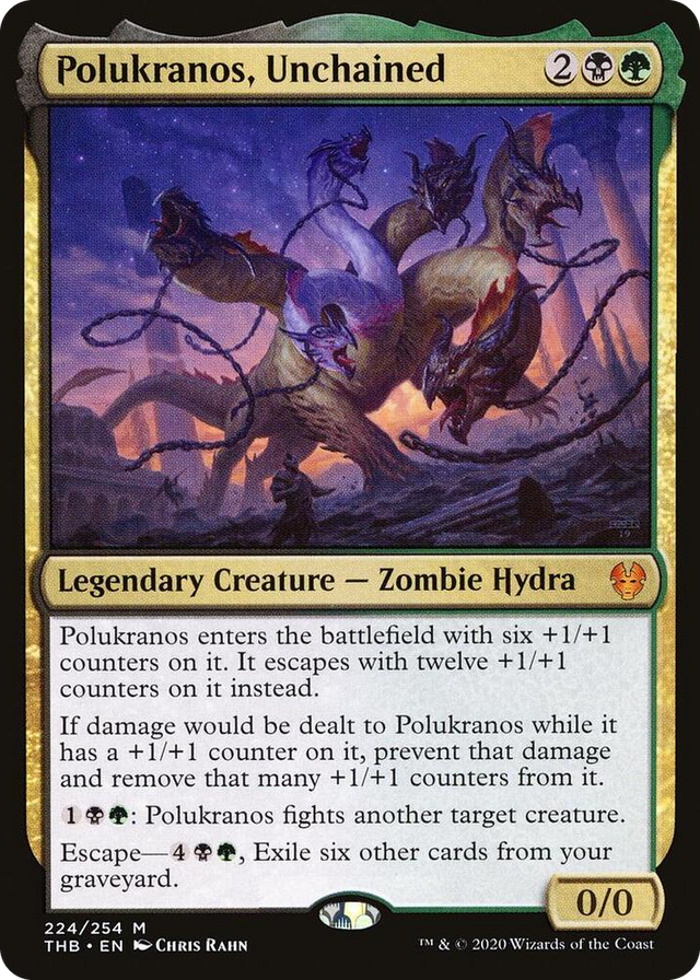 0224 Polukranos, Unchained M Theros Beyond Death