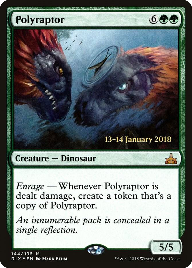 0144 Polyraptor M Prerelease Cards