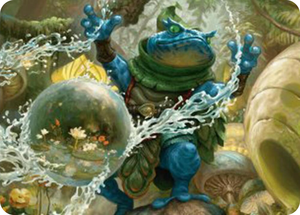 0029 Pond Prophet Art Card S Art Series: Bloomburrow
