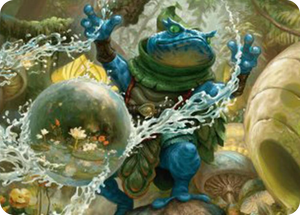 0029 Pond Prophet Art Card S Art Series: Bloomburrow