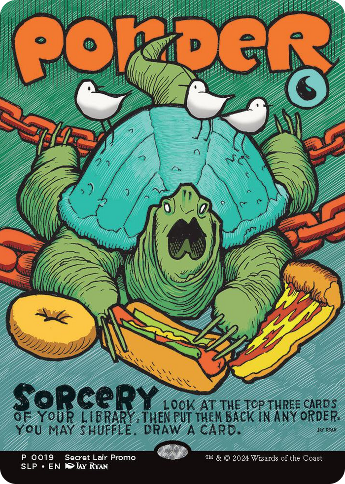 Ponder #19 P - Secret Lair Showdown Pokemon card