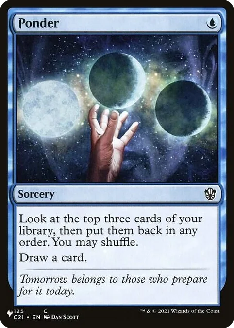 0125 Ponder C The List Reprints