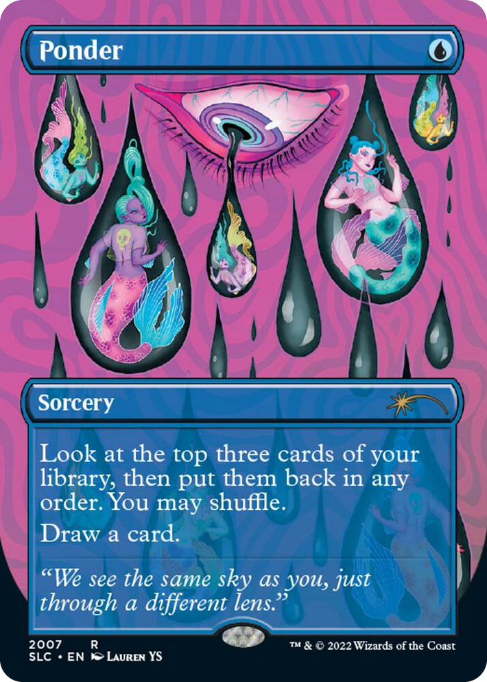 2007 Ponder R Secret Lair Countdown Kit