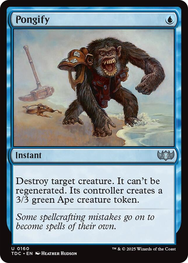 0160 Pongify U Commander: Tarkir: Dragonstorm