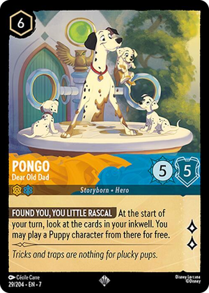 0029 Pongo - Dear Old Dad Super Rare Archazia's Island