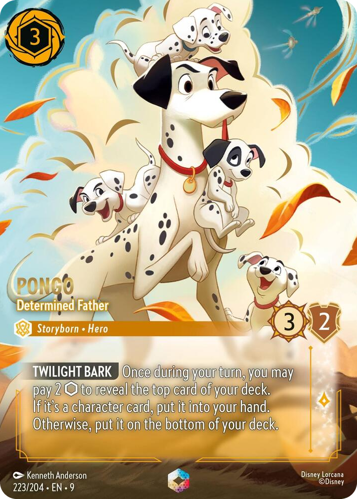 0223 Pongo - Determined Father (Enchanted) Enchanted Fabled