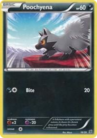 0016 Poochyena Common Kalos Starter Set