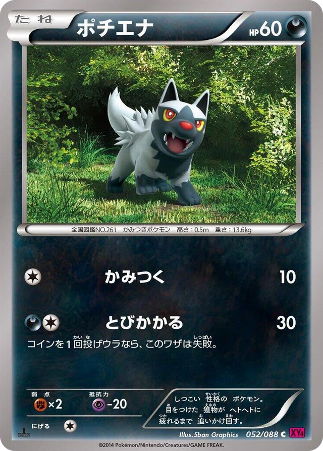 0052 Poochyena Common Phantom Gate
