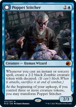 0071 Poppet Stitcher M Innistrad: Midnight Hunt