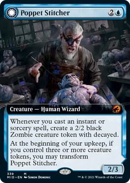 0339 Poppet Stitcher (Extended Art) M Innistrad: Midnight Hunt