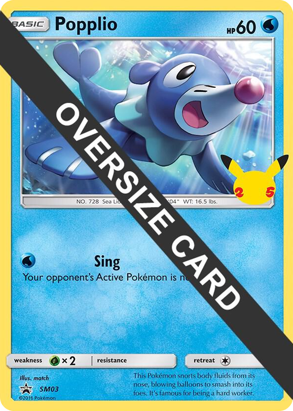 SM003 Popplio Promo First Partner Pack