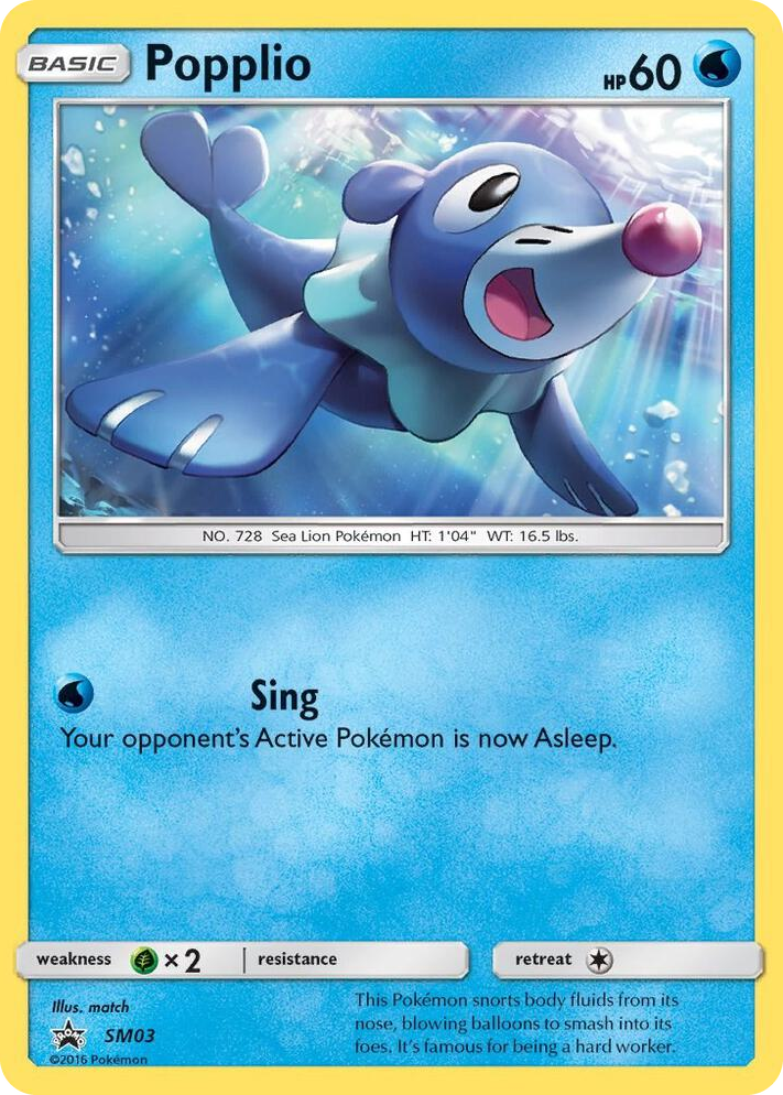 SM003 Popplio - SM03 Promo SM Promos