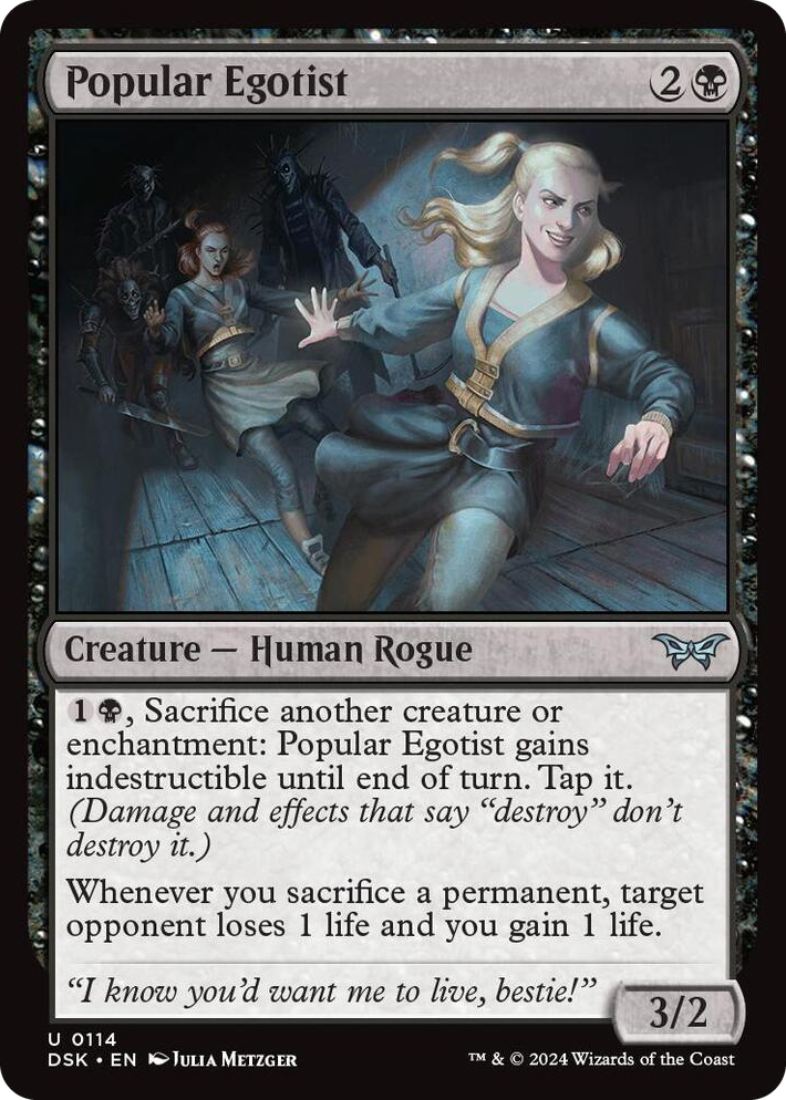 0114 Popular Egotist U Duskmourn: House of Horror