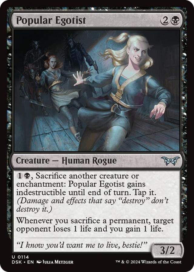 0114 Popular Egotist U Duskmourn: House of Horror