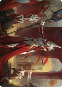0008 Porcelain Zealot Art Card S Art Series: Phyrexia: All Will Be One