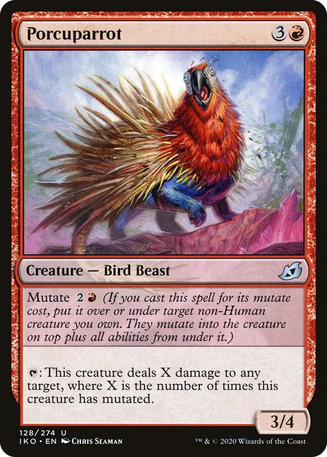 0128 Porcuparrot U Lair of Behemoths