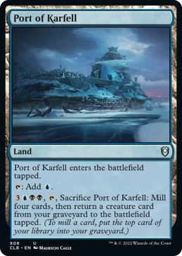 0908 Port of Karfell U Commander Legends: Battle for Baldur's Gate